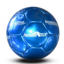 Colored Leather Ball Blue